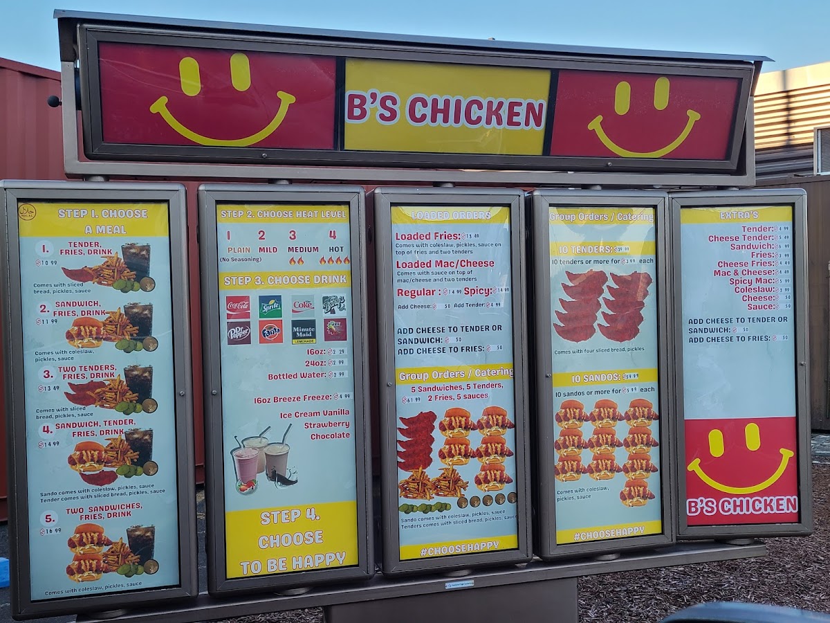 B's Hot Chicken Menu - Image 5